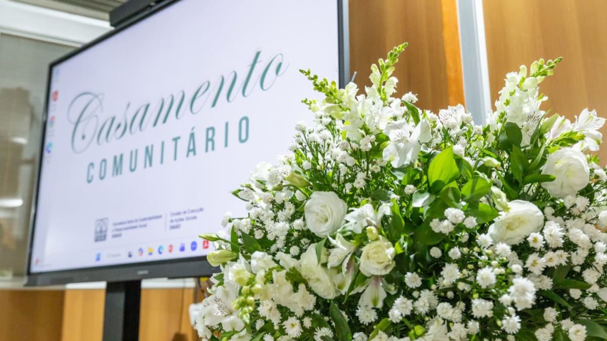 Casamento comunitário oficializa união de 48 casais no Fórum Central do TJRJ
