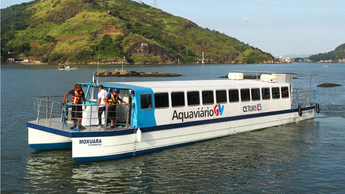 Governo do ES inaugura nova estação do sistema aquaviário na Rodoviária de Vitória