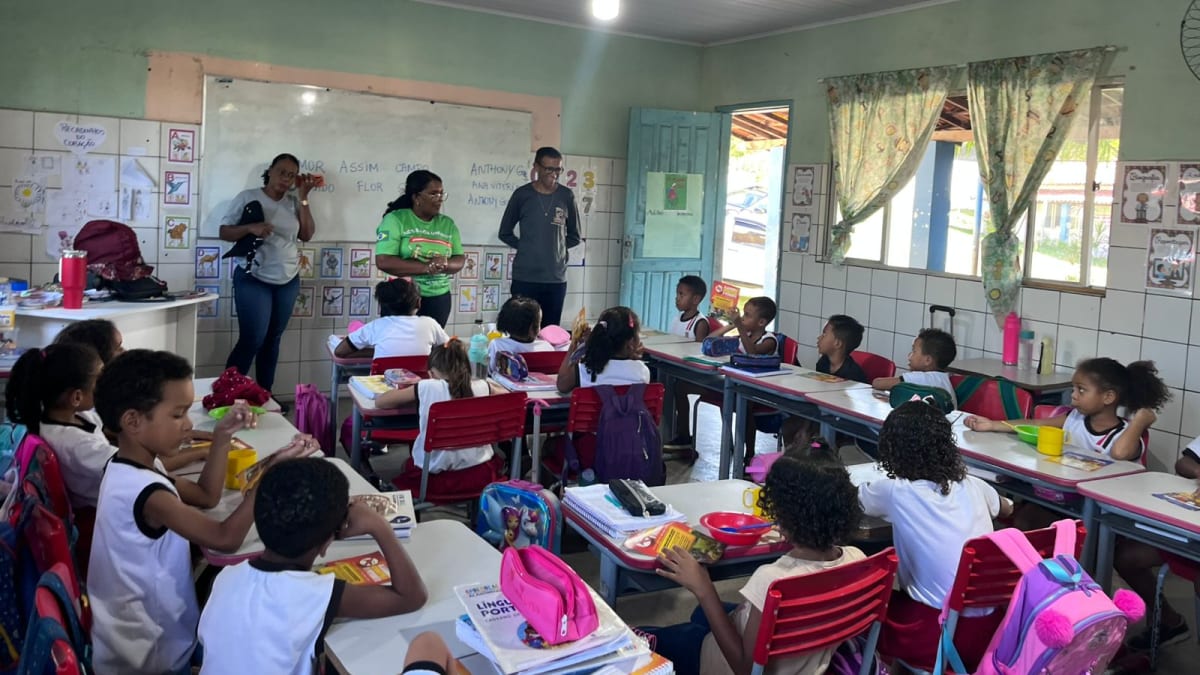 Escola em Uirassu promove palestras sobre prevenção da dengue, zika e chikungunya para crianças