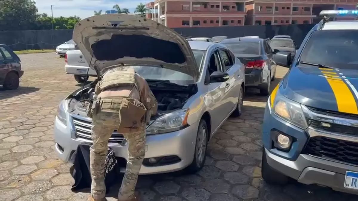 Homem é preso em Goiânia por adulterar placas de veículo alugado