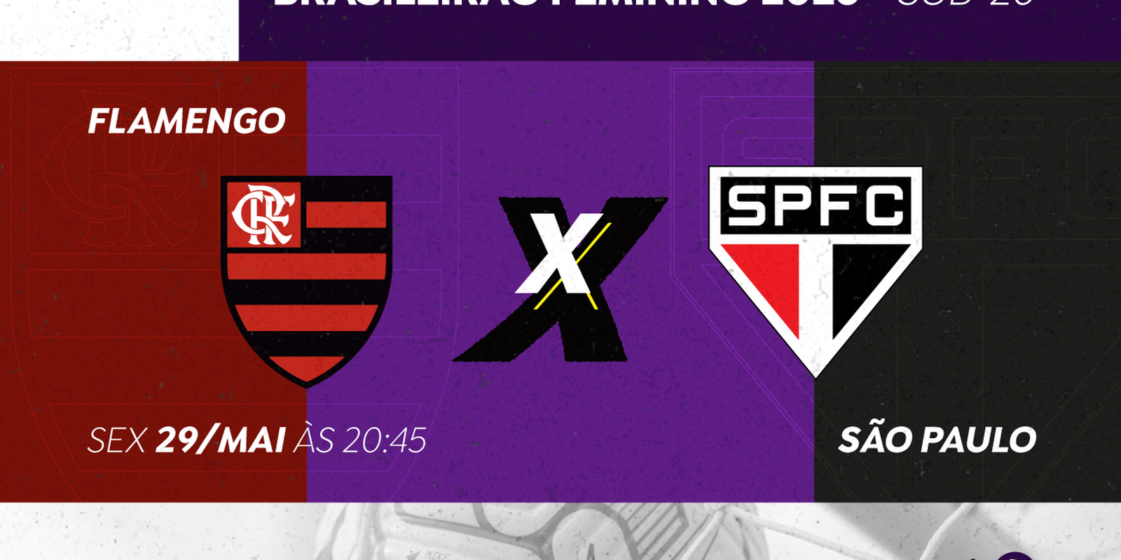 Flamengo e São Paulo decidem o Brasileirão Feminino Sub-20