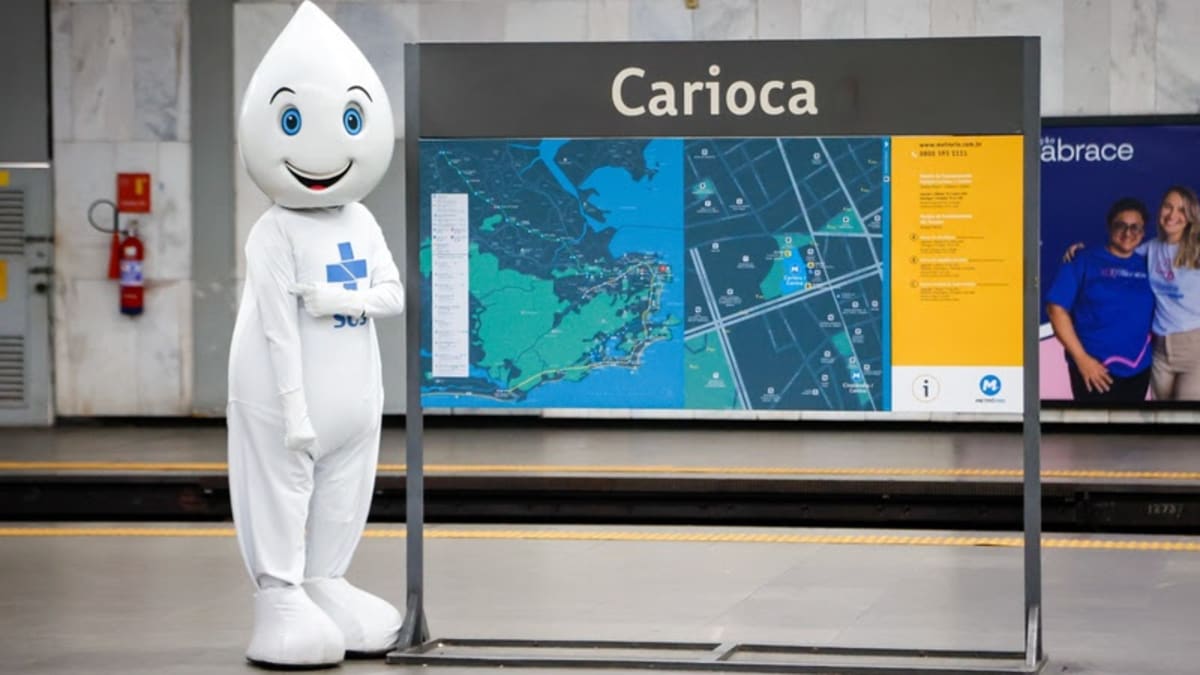 Estação Carioca recebe ação gratuita de vacinação contra gripe e tríplice viral