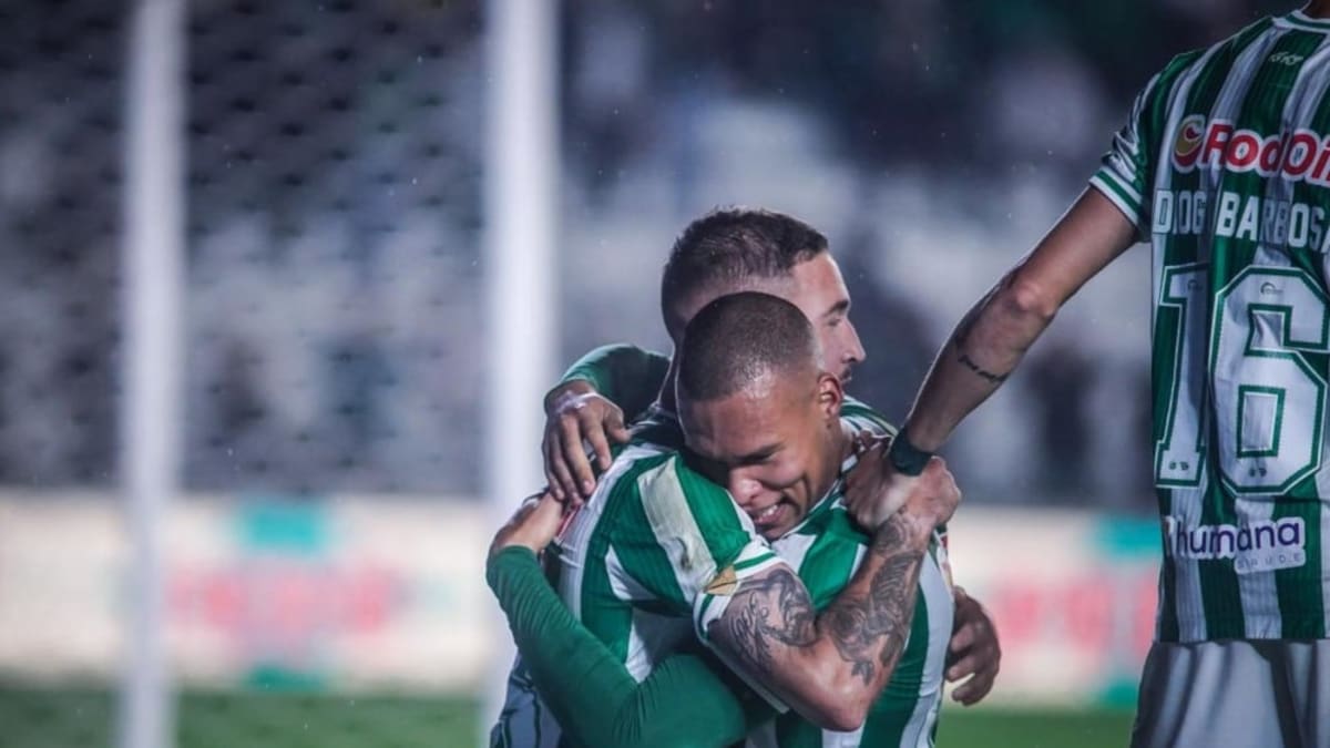 Juventude vence América-MG por 3 a 0 e se aproxima do G-6 na Série B