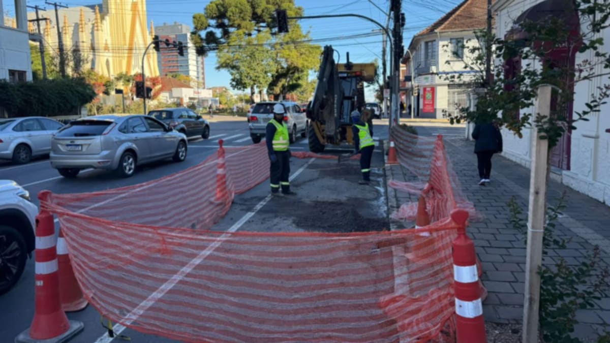 Obras de expansão da rede de gás natural alteram trânsito em Bento Gonçalves a partir de 1º de junho
