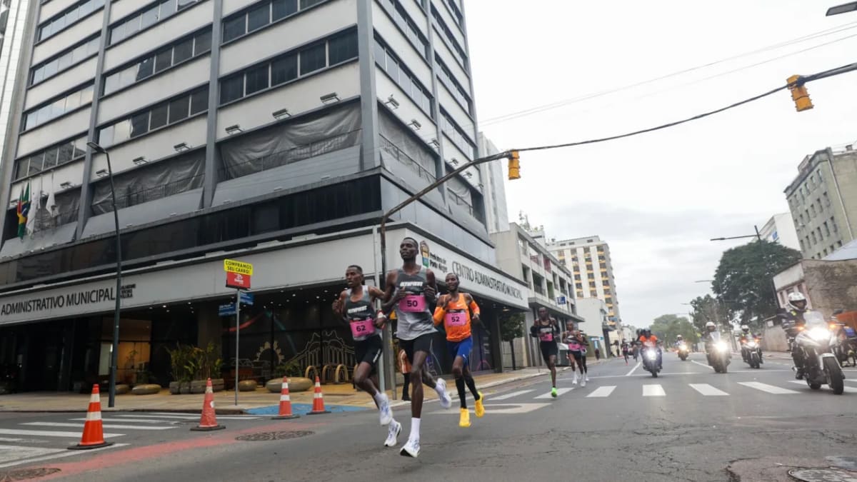 Maratona Internacional de Porto Alegre registra melhor tempo já alcançado no Brasil