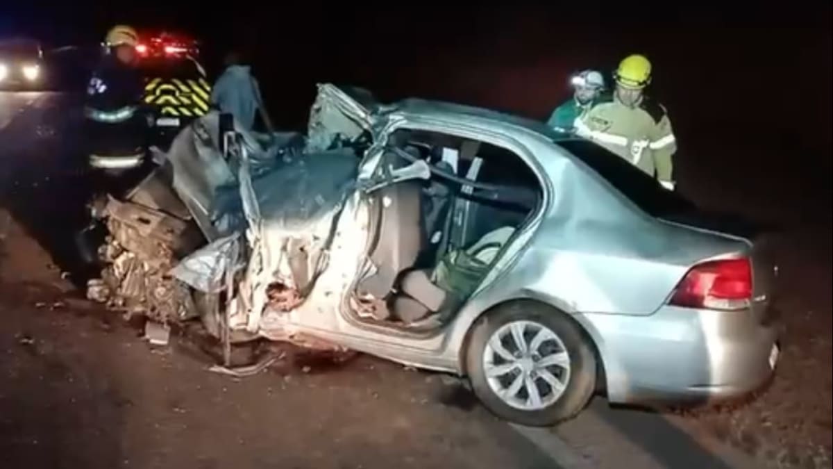 Três pessoas morrem em dois acidentes na BR-153 em Goiás durante o fim de semana