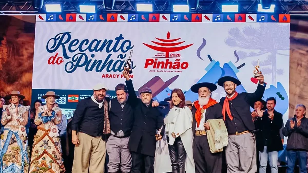 Milonga Três Léguas de Solidão vence 32ª Sapecada da Canção em Lages