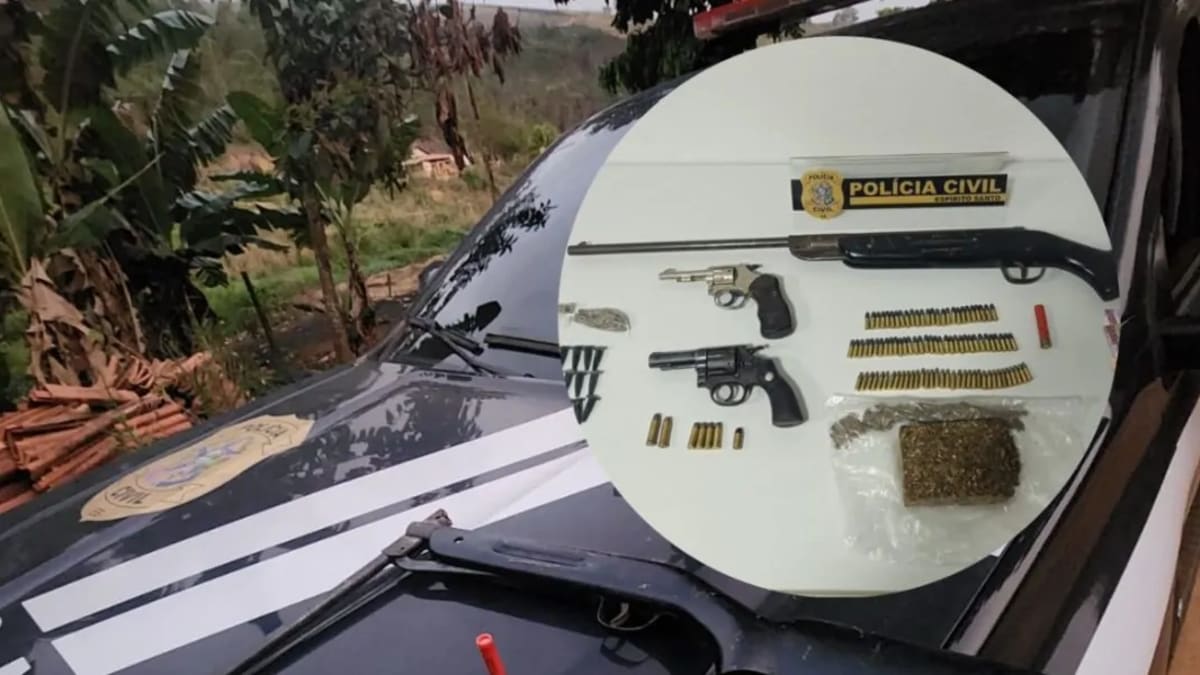 Polícia prende suspeito de homicídios em Vila Valério após acidente de moto em Colatina