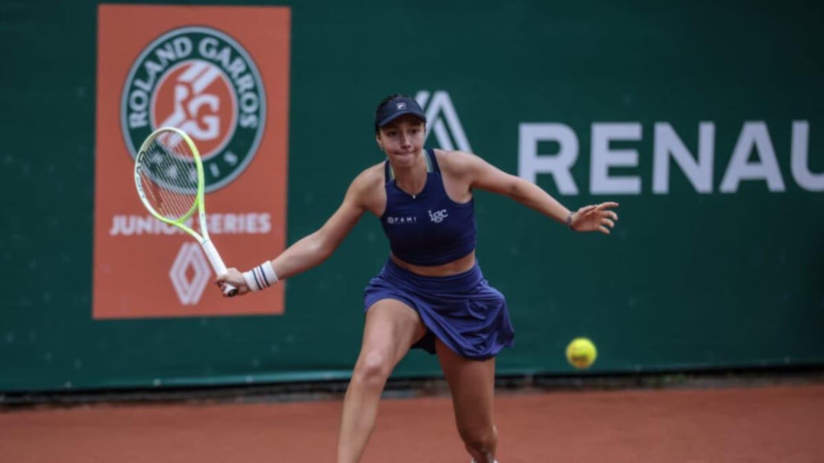 Tenista gaúcha Pietra Rivoli é eliminada na fase classificatória de simples em Roland Garros, mas avança nas duplas