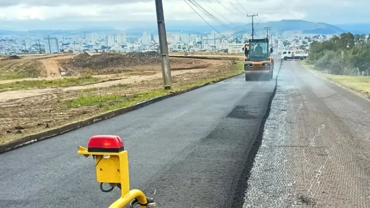 Prefeitura de Lages avança em recapeamento de avenida estratégica com apoio do Governo de Santa Catarina