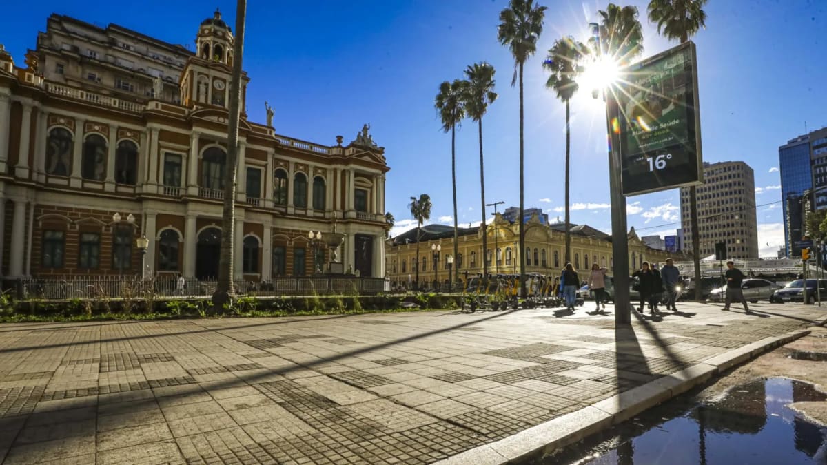 Porto Alegre terá tempo firme e temperaturas em alta entre terça e sexta-feira