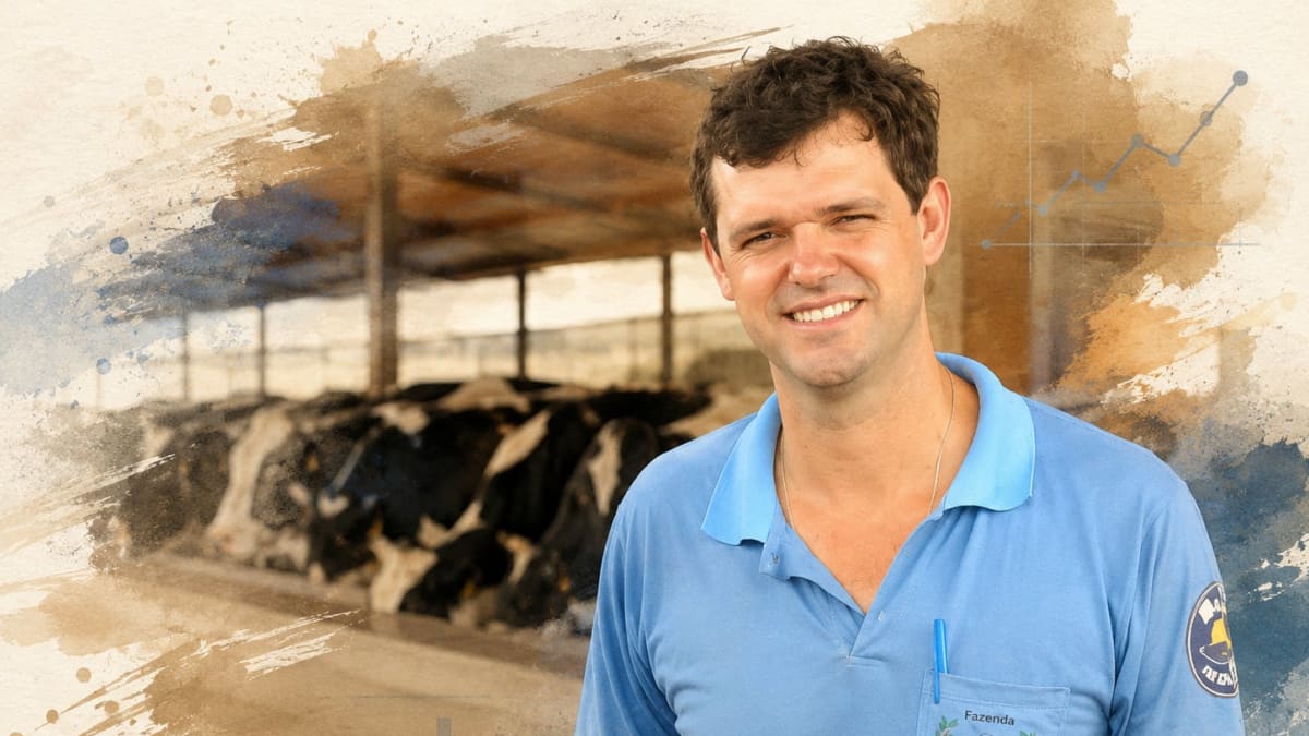 Produtor de leite de MG transforma fazenda e integra grupo de líderes do setor