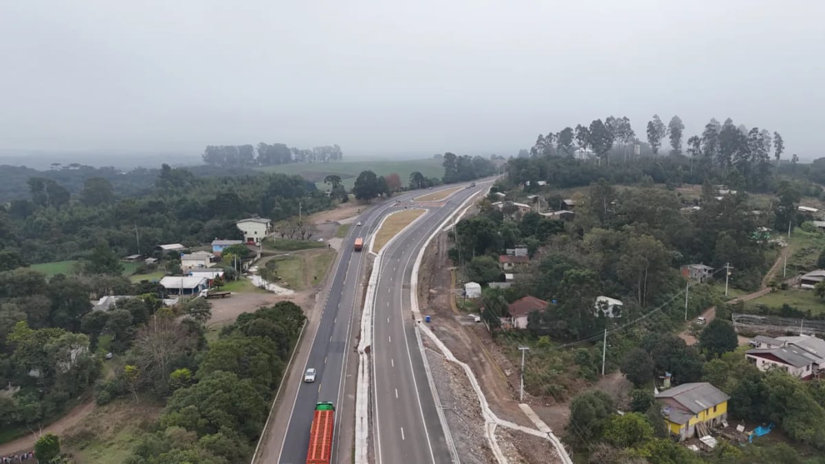 Trecho duplicado de 8,8 km da BR-386 é liberado em Fontoura Xavier