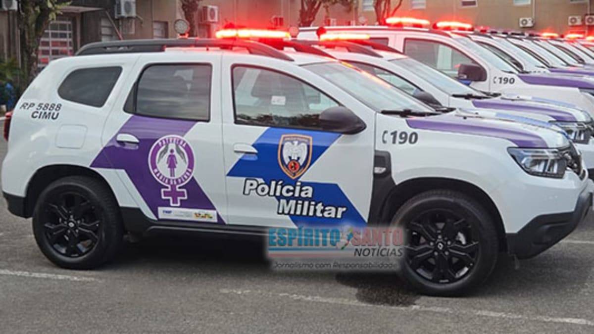 Estado reforça combate à violência contra a mulher com entrega de novas viaturas à Polícia Militar
