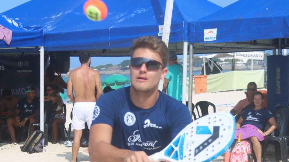 Maratona de Beach Tennis em Copacabana bate recorde com 551 atletas