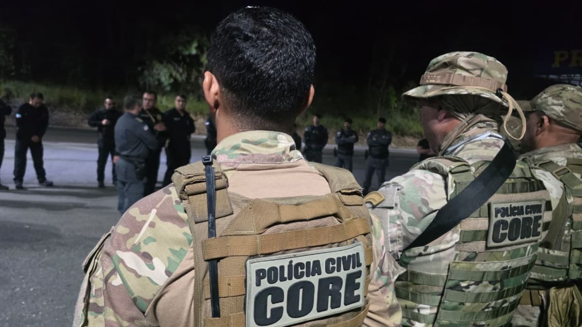 Operação "Lucas 3:14" cumpre mandados de prisão contra grupo criminoso envolvido em pistolagem e homicídios no ES e MG