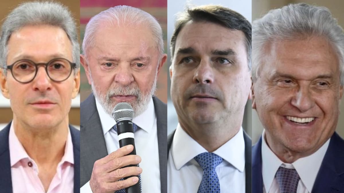 Flávio Bolsonaro diz que Caiado e Zema também serão alvo de ataques do PT
