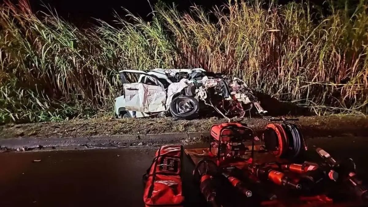 Motorista bêbado causa acidente com duas mortes e é preso após fugir em Linhares