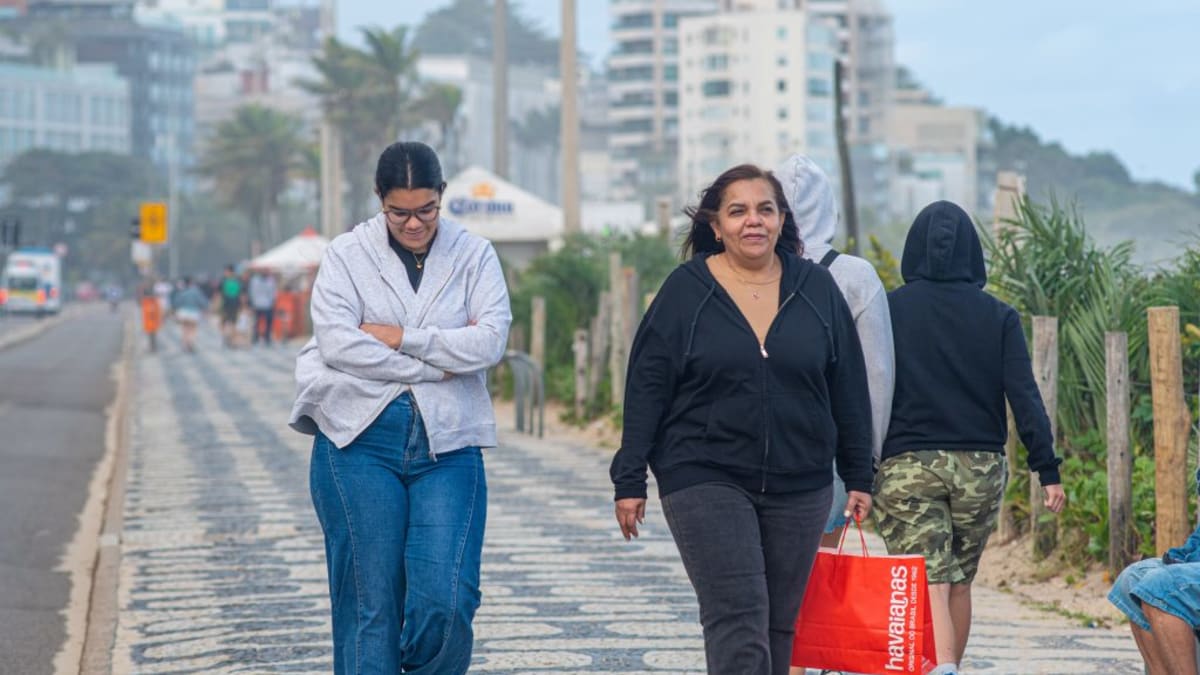 Rio pode registrar 12°C neste final de semana