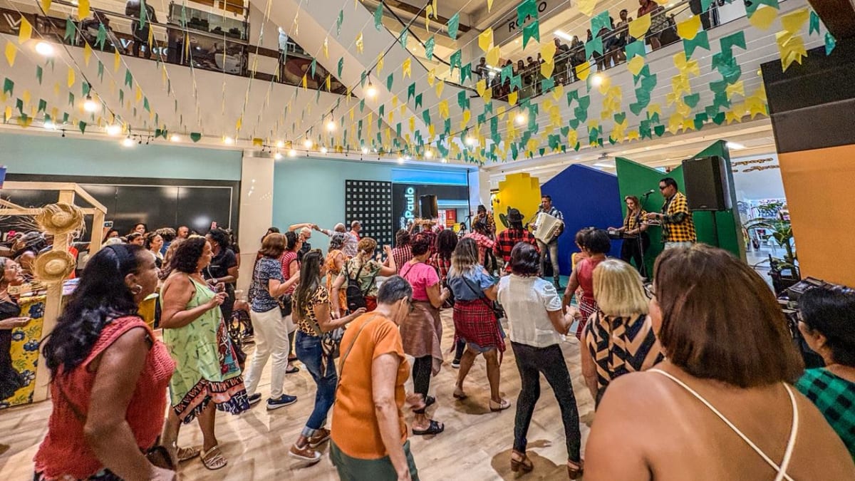 São João chega aos shoppings de Salvador com diversão gratuita