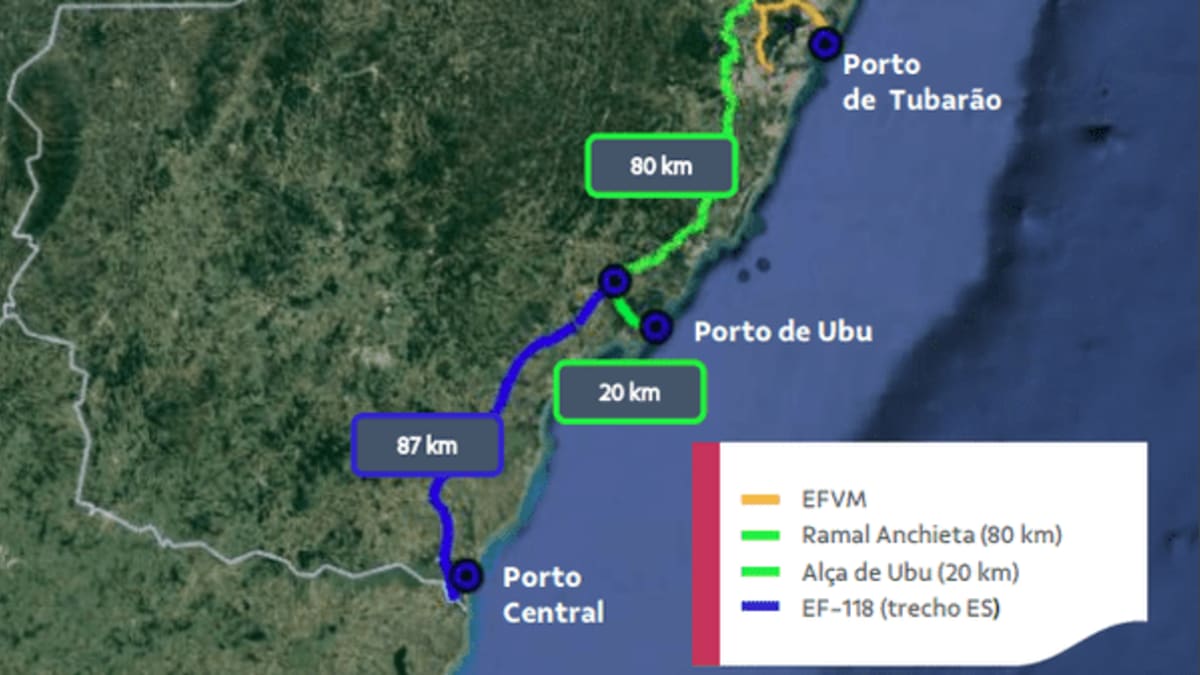 Leilões de ferrovias atrasam para 2027; EF-118 é reprogramada, mas mantida em 2026