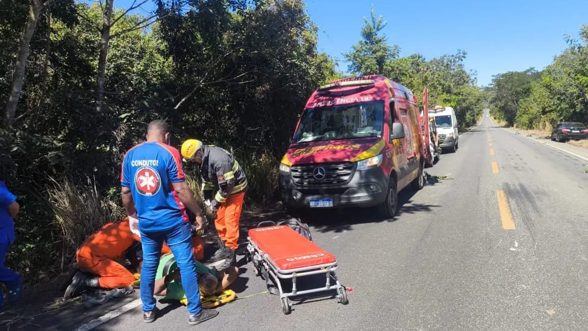 Homem sobrevive três dias em ribanceira após acidente que matou pai e madrasta em Teresina de Goiás