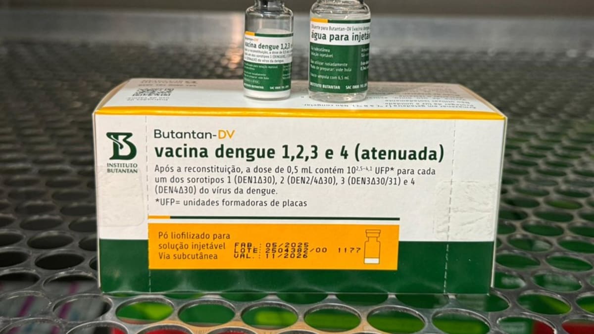 Ministério suspende vacina da dengue do Butantan; ES recebeu mais de 10 mil doses