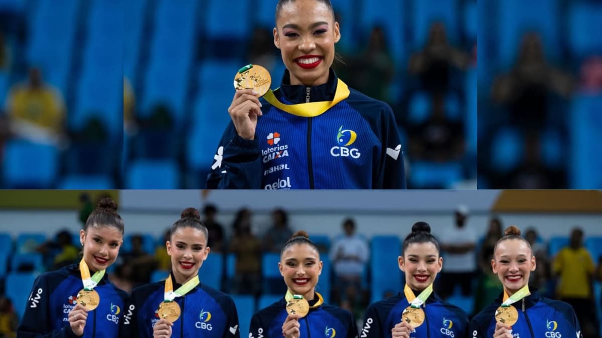 Capixabas conquistam cinco ouros no Pan de Ginástica Rítmica