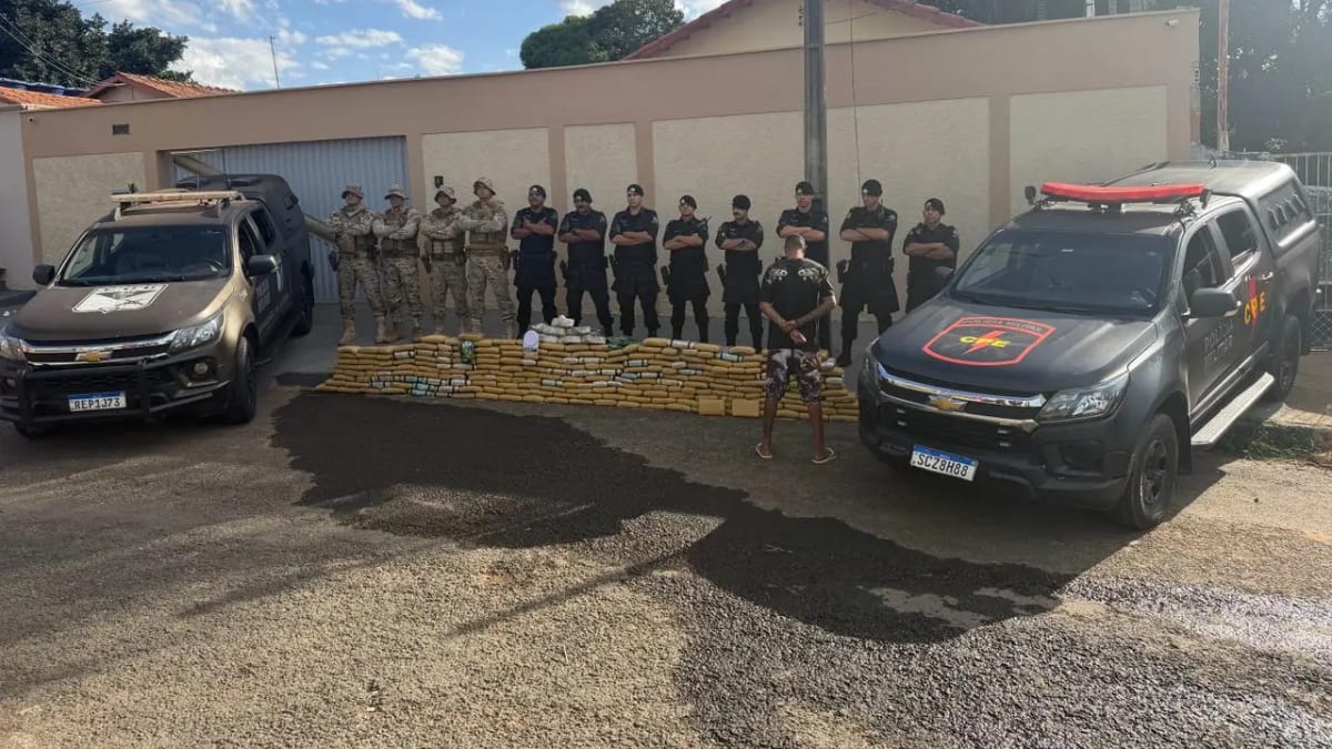 250 quilos de supermaconha são apreendidos em Aparecida de Goiânia