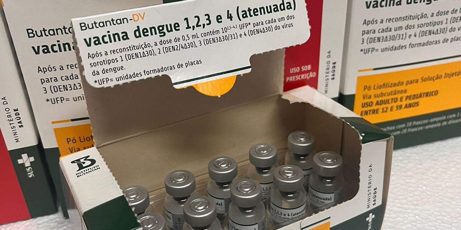 Ministério suspende vacinação contra dengue com imunizante do Butantan
