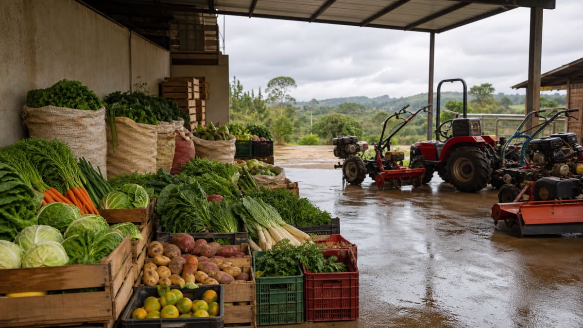 Conab anuncia R$ 56 milhões e entrega maquinas agricolas em roraima