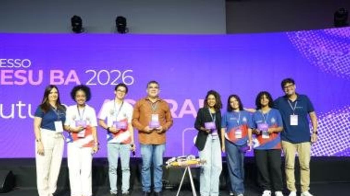Estudantes da rede estadual baiana apresentam projetos de ciência e tecnologia no maior evento do setor na Bahia
