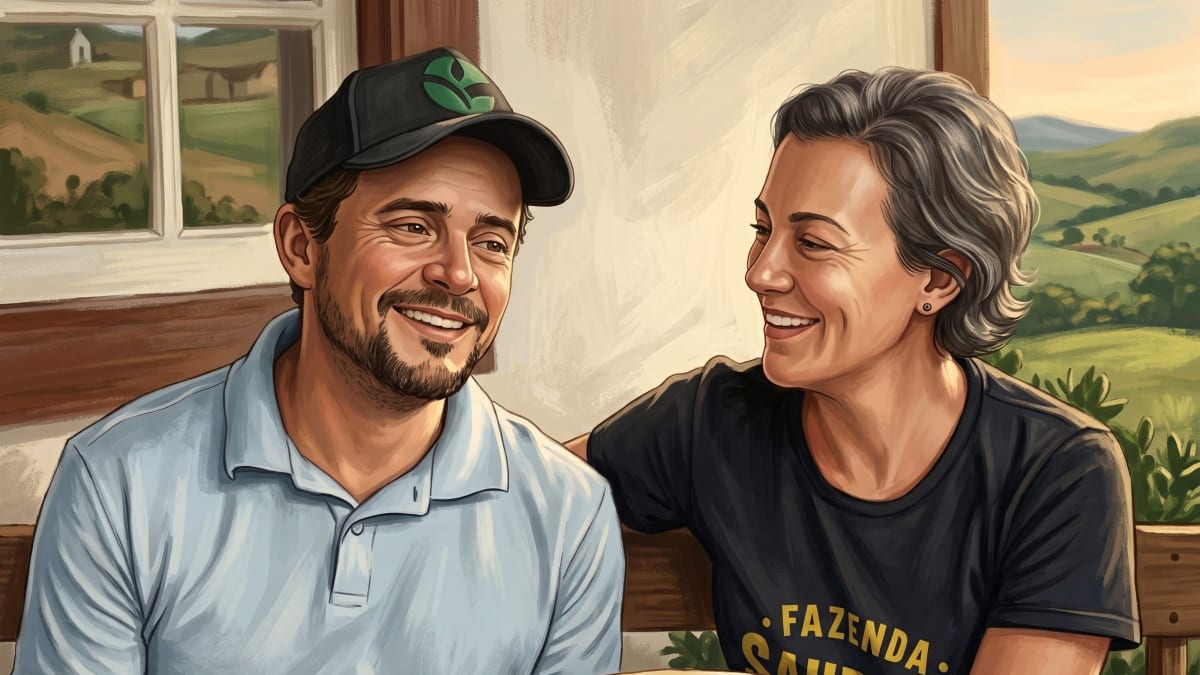 Casal troca brasilia pelo campo e revitaliza produção de queijo mineiro