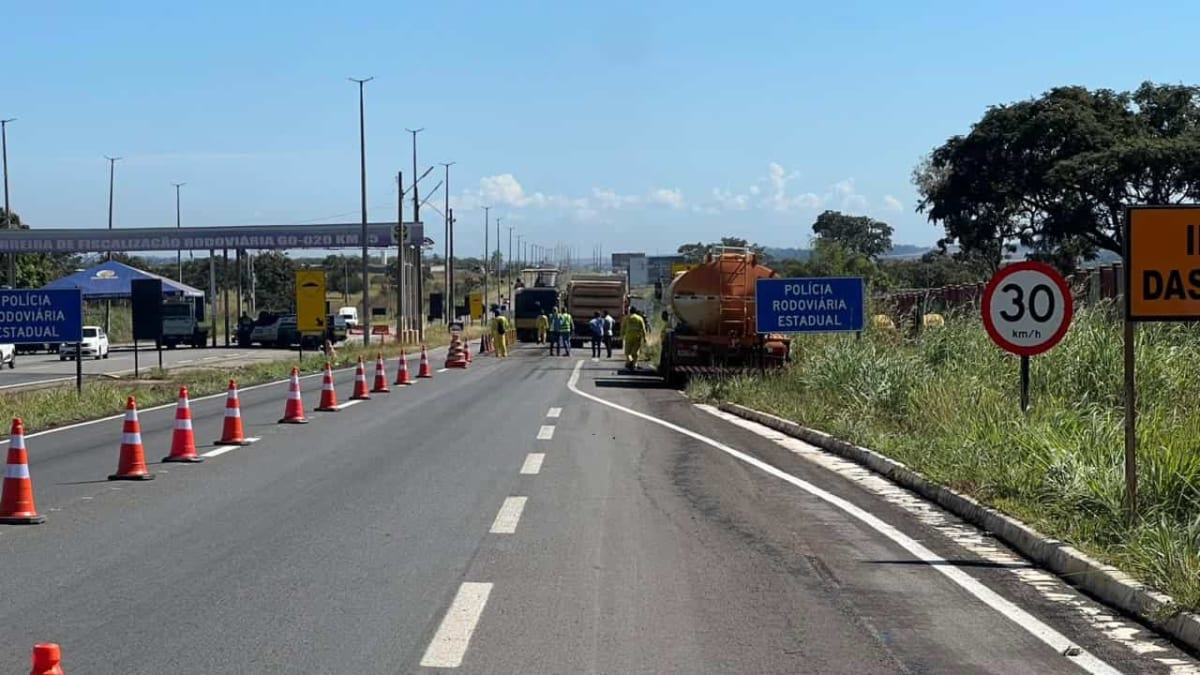 Começam as obras de recuperação da GO-020 entre Goiânia e Bela Vista de Goiás