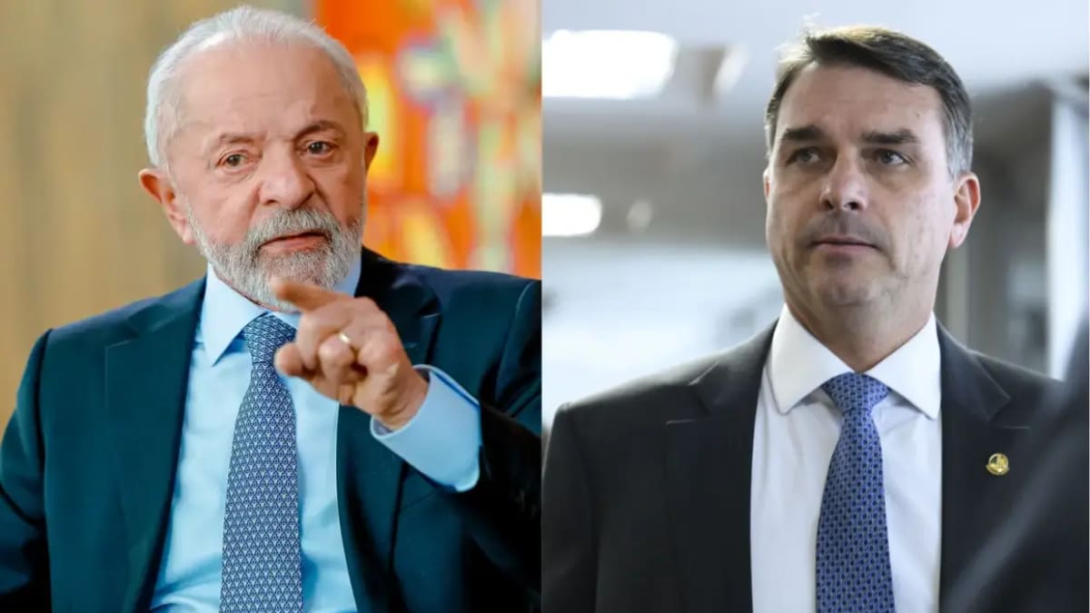 Pesquisa MDA/CNT mostra Lula com 49,3% e Flávio Bolsonaro com 36,8% em cenário de