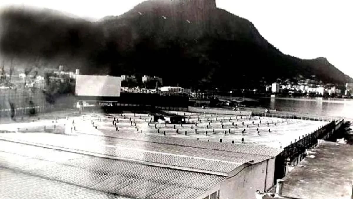 Cine Lagoa: o pioneiro drive-in do Rio que reuniu gerações sob o telão mais alto da América Latina