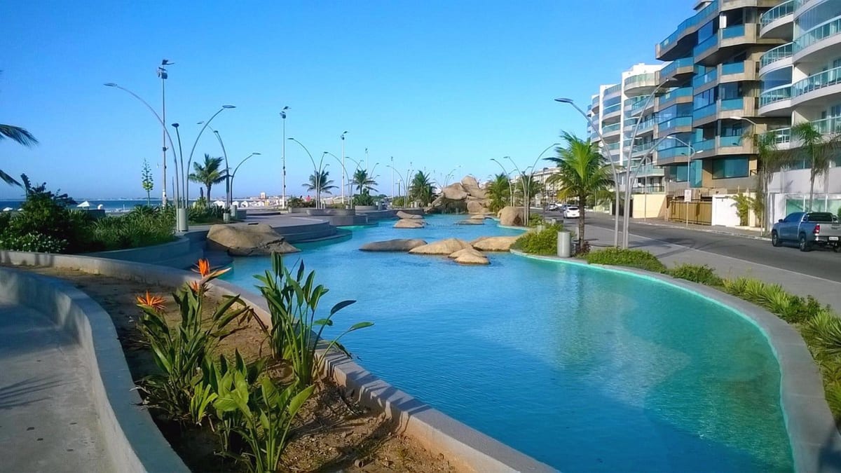 Obras de revitalização da Praça das Águas têm início em Cabo Frio