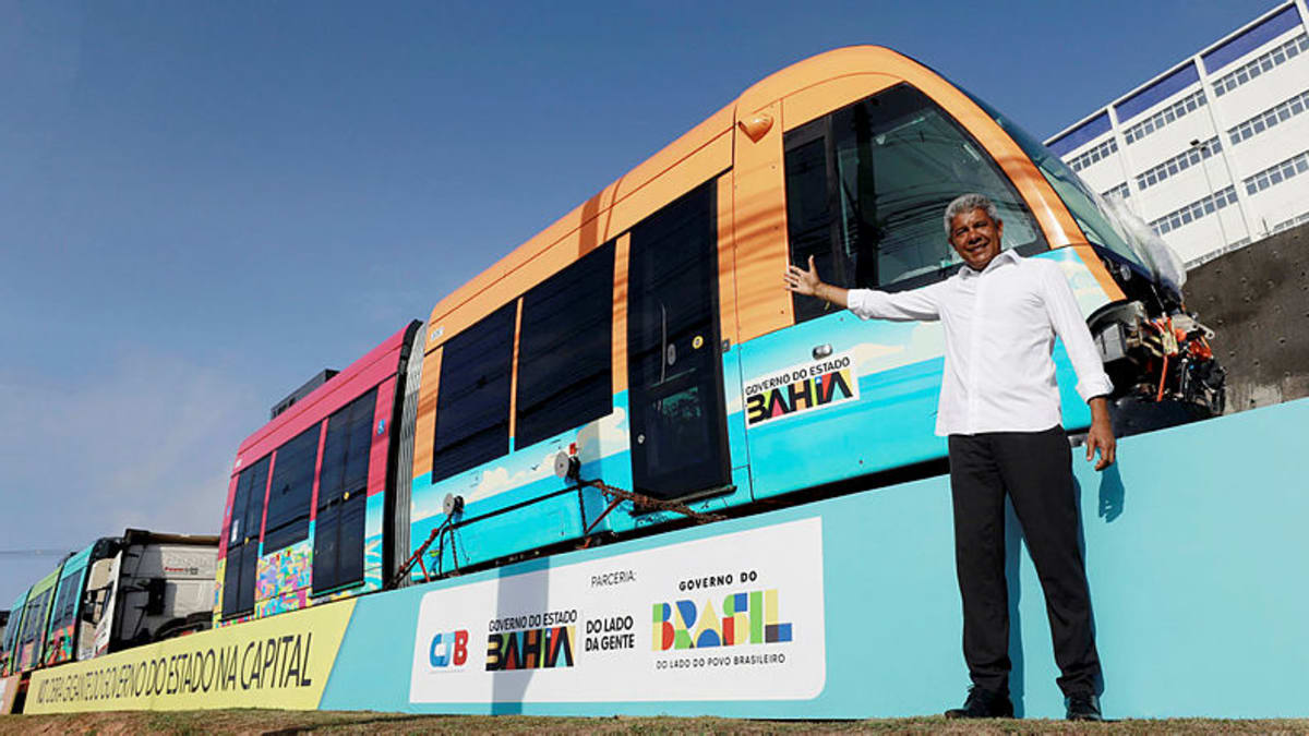 VLT de Salvador terá primeiro trecho inaugurado nesta quarta (17)