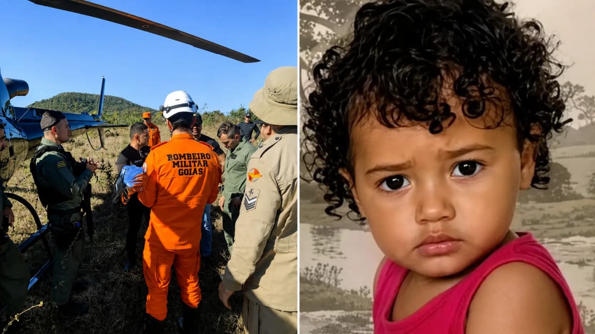 Menina de 2 anos desaparecida em Doverlândia é encontrada morta após dois dias de buscas