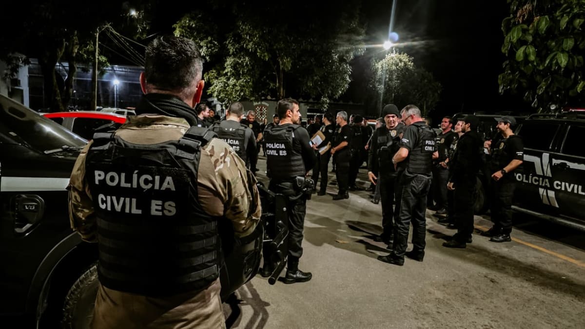 Megaoperação da Polícia Civil cerca 19 municípios e mobiliza mais de 100 agentes no Sul do Estado