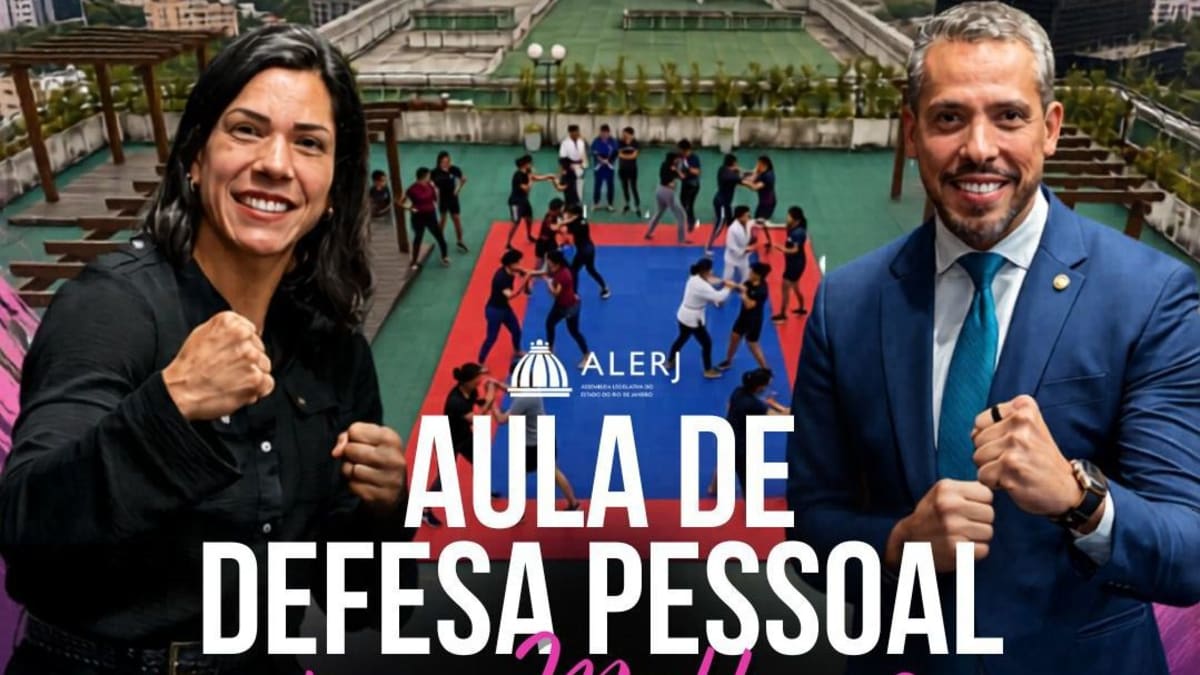 Alerj terá aula gratuita de defesa pessoal para mulheres no dia 25 de junho