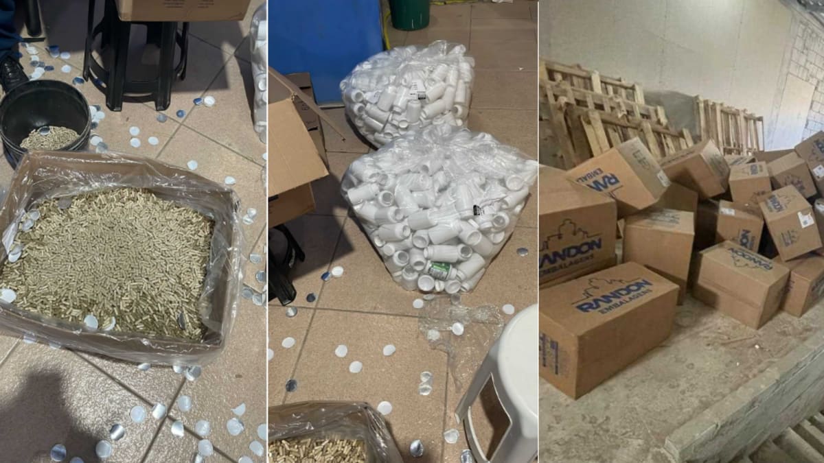 Fábrica de suplementos é interditada e toneladas de produtos são apreendidas no ES