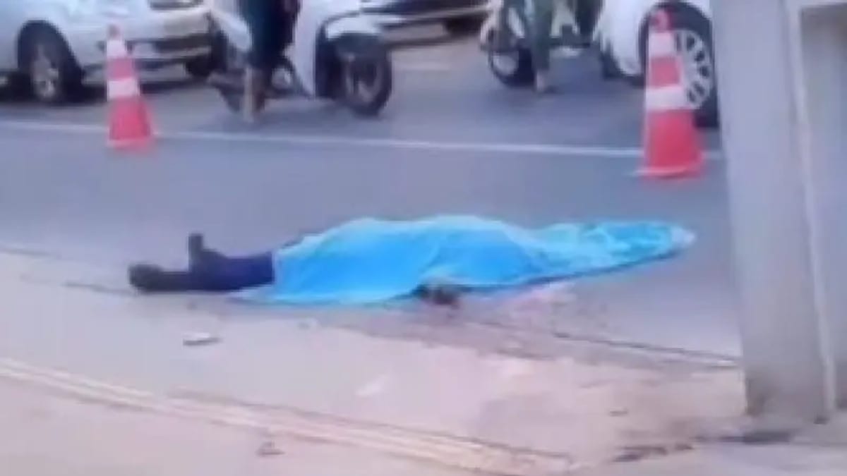 Homem morre após ser atropelado por ônibus em Goiânia