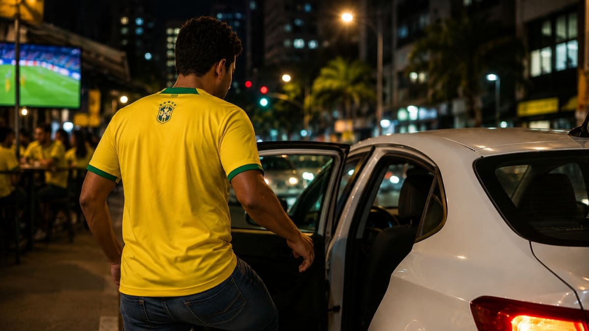 Uber e 99 ficarão mais caros em Salvador em dias de jogos do Brasil; entenda