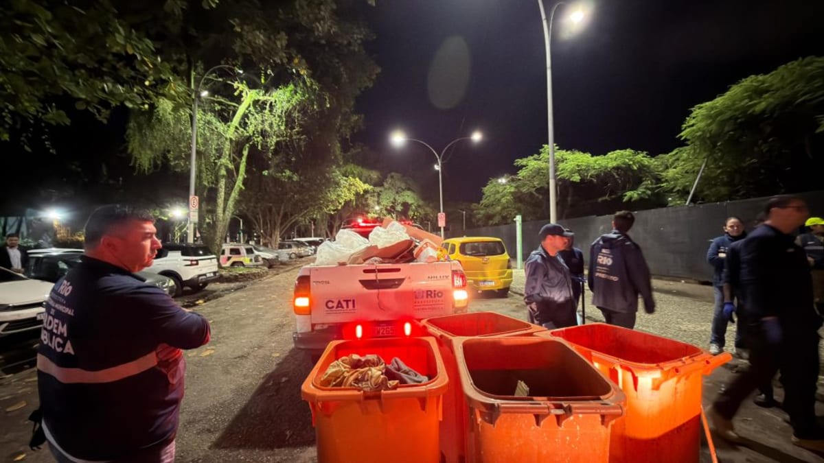 Prefeitura do Rio recupera contêineres furtados no Jardim de Alah