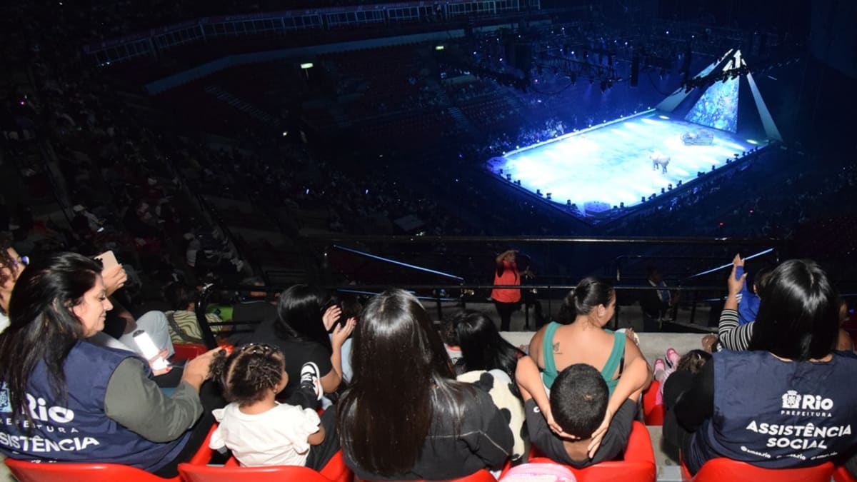 Prefeitura do Rio leva 360 atendidos pela Assistência Social ao Disney On Ice