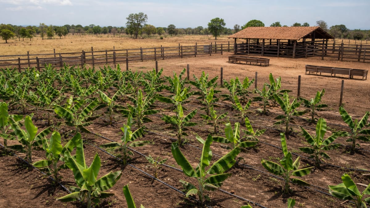 Confederacao da agricultura e pecuária do Brasil levanta custos da pecuária de corte no tocantins e da banana na bahia