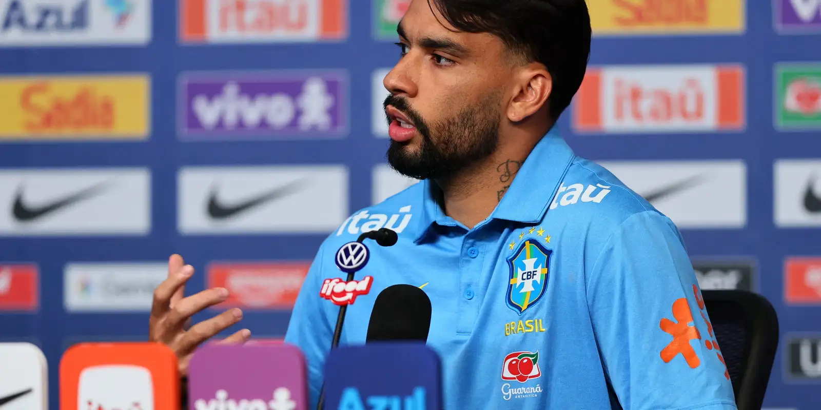 Lucas Paquetá "Ficamos muito felizes com a volta do Neymar"
