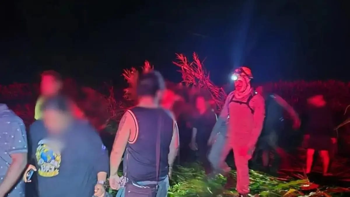 Estudantes da UFJ se perdem durante trilha em Caiapônia e são resgatados pelos Bombeiros