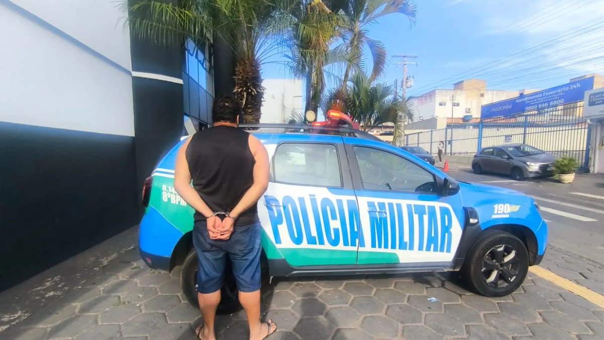 Homem é preso com pistola após ameaçar e agredir esposa em Aparecida de Goiânia